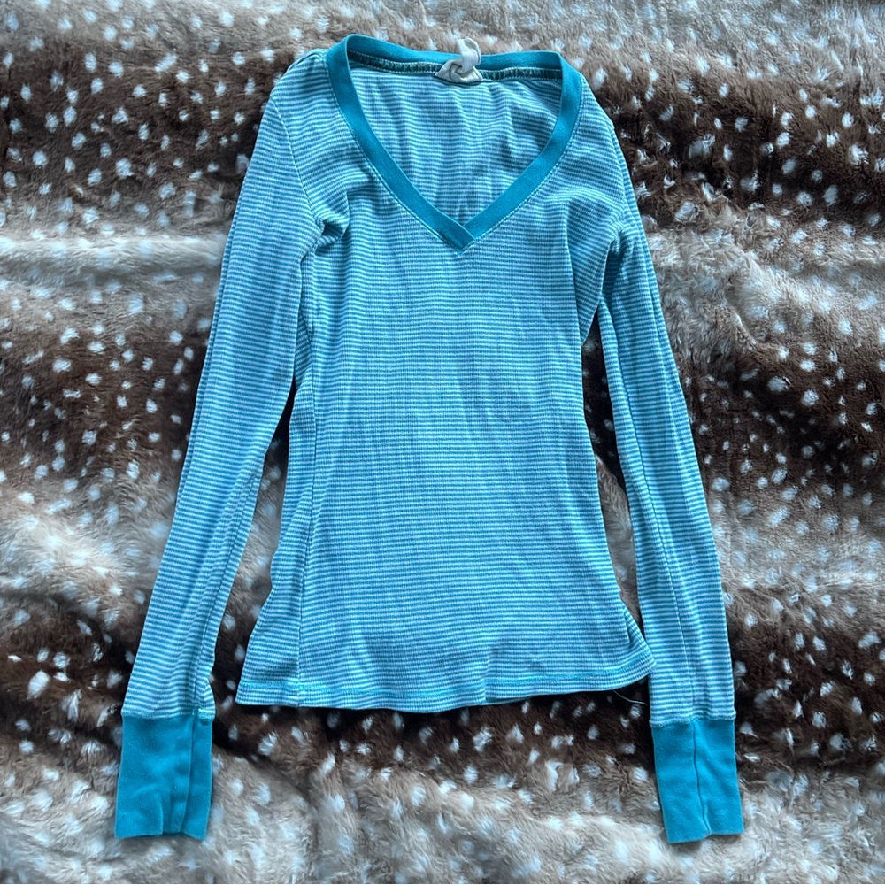 Y2K Garage striped long sleeve